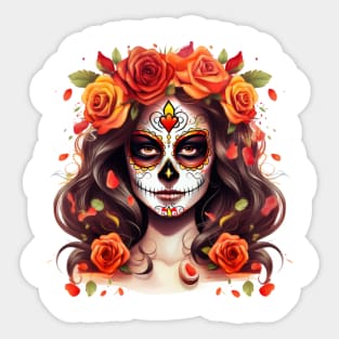 Day of the Dead Woman #6 Sticker